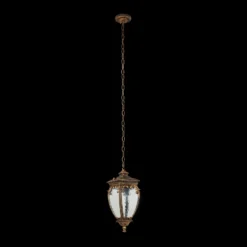 Maytoni Fleur lámpara colgante exterior, oro