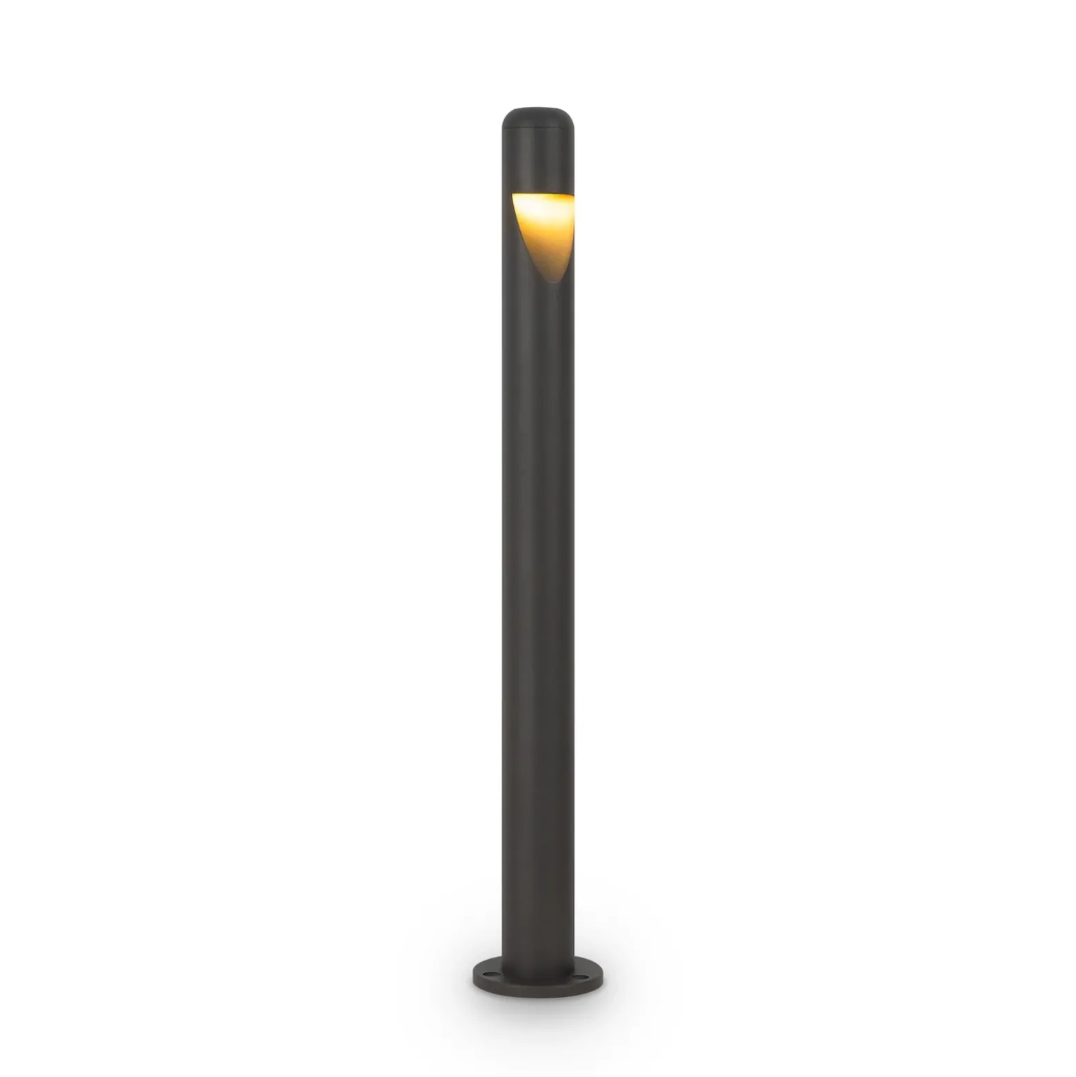 Maytoni Hagen Bolardo luminoso LED, 3000K, grafito