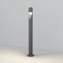 Maytoni Hagen Bolardo luminoso LED, 3000K, grafito