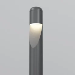 Maytoni Hagen Bolardo luminoso LED, 3000K, grafito