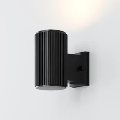 Maytoni Rando aplique de exterior, 1 luz, negro