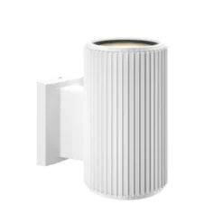 Maytoni Rando aplique de exterior, 1 luz, blanco