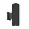 Maytoni Rando aplique de exterior, 2 luz, negro