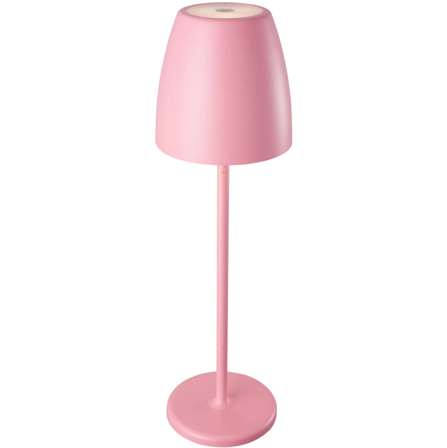 Megatron LED lámpara de mesa batería Tavola rosa