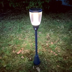 Megatron Ondin bolardo luminoso solar LED sensor
