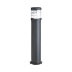 Mite luminoso 1266 con Lamell grafito Altura 67 cm