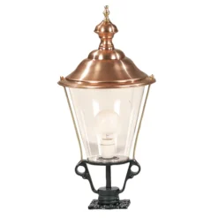 Mite luminoso K3B con cubierta de cobre, negro