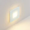 Molto Luce Lámpara empotrable LED Pared R68 Cristal IP44 SQ, blanco, CCT