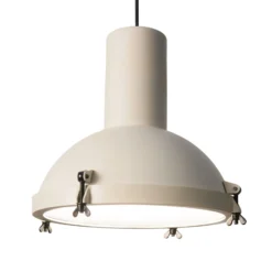 Nemo Projecteur 365 lámpara colgante exterior, blanco arena