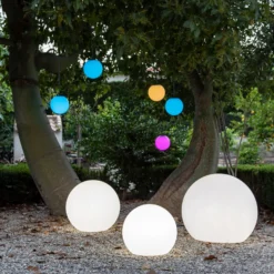 Newgarden Buly Lámpara LED solar globo IP65, Ø 50cm