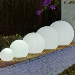 Newgarden Buly Lámpara LED solar globo IP65, Ø 30cm