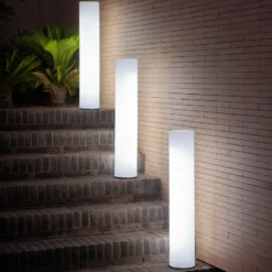 Newgarden Fity bolardo luminoso de 100 cm, 6.000 K