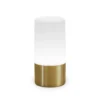 Newgarden Lámpara de mesa LED recargable Maia color latón IP54 RGBW