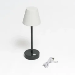 Newgarden Lola Slim de mesa LED batería, antracita