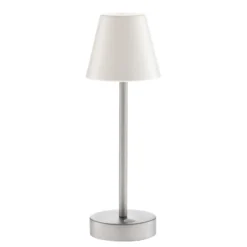 Newgarden Lola Slim lámpara mesa LED batería, gris