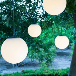 Newgarden Norai lámpara decorativa LED con batería recargable, gris