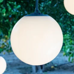 Newgarden Norai lámpara decorativa LED con batería recargable, gris