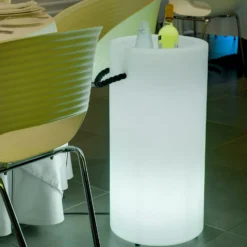 Newgarden Palma LED enfriador de botellas Solar + batería recargable