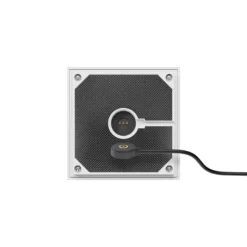 Nutalis lámpara de mesa LED recargable, blanco nieve, IP54, atenuable