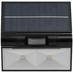 OSRAM aplique de pared LED solar ENDURA STYLE DOUBLE, sensor grafito