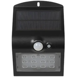 OSRAM aplique de pared LED solar ENDURA FLOOD BUTTERFLY 1,5 W con sensor