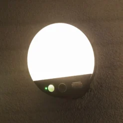 OSRAM SMART+ Aplique WiFi para exterior ROUND, cámara, sensor, gris