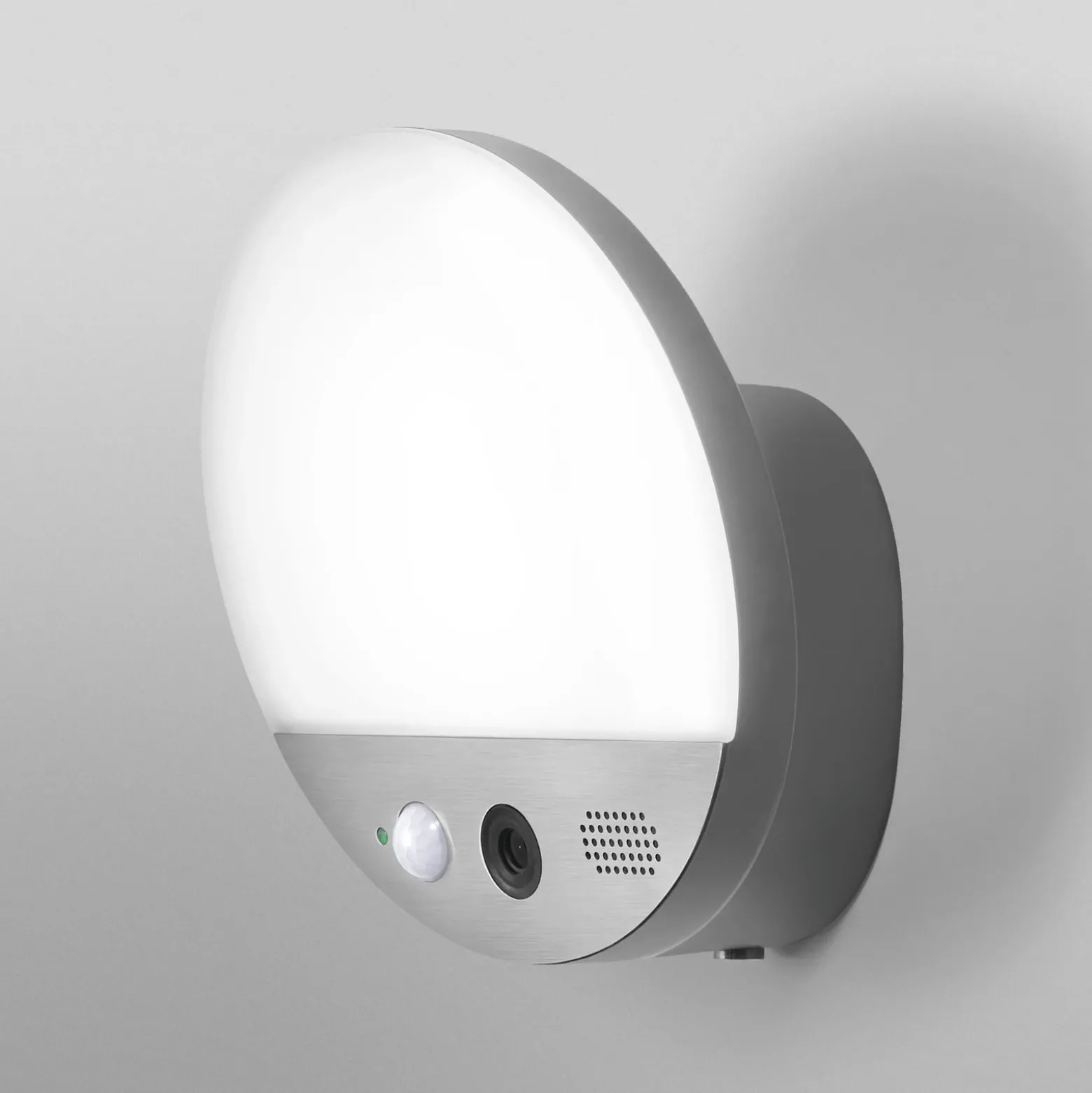OSRAM SMART+ Aplique WiFi para exterior ROUND, cámara, sensor, gris