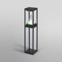 OSRAM SMART+ bolardo luminoso LED para caminos ALPS, negro Sensor IP44
