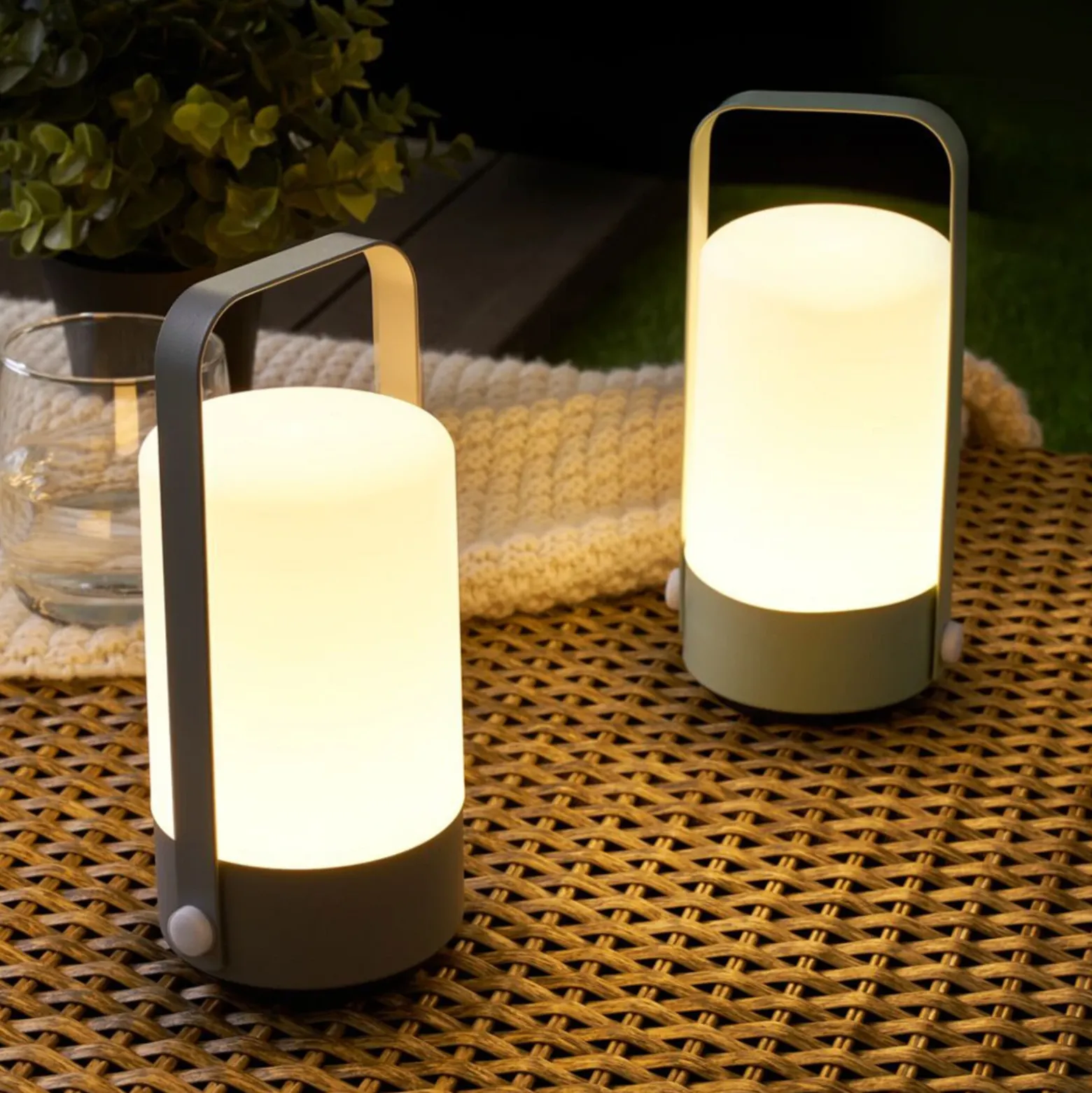 Pauleen Mobile Charm farol, IP44, batería, 2 ud
