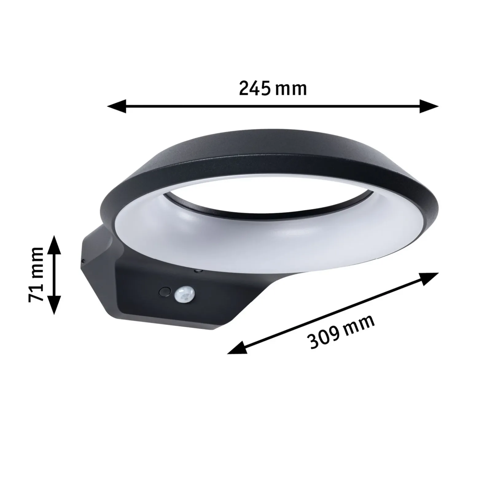 Paulmann Anela aplique exterior LED sensor 2.200 K
