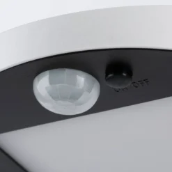 Paulmann aplique de exterior LED solar Ryse blanco