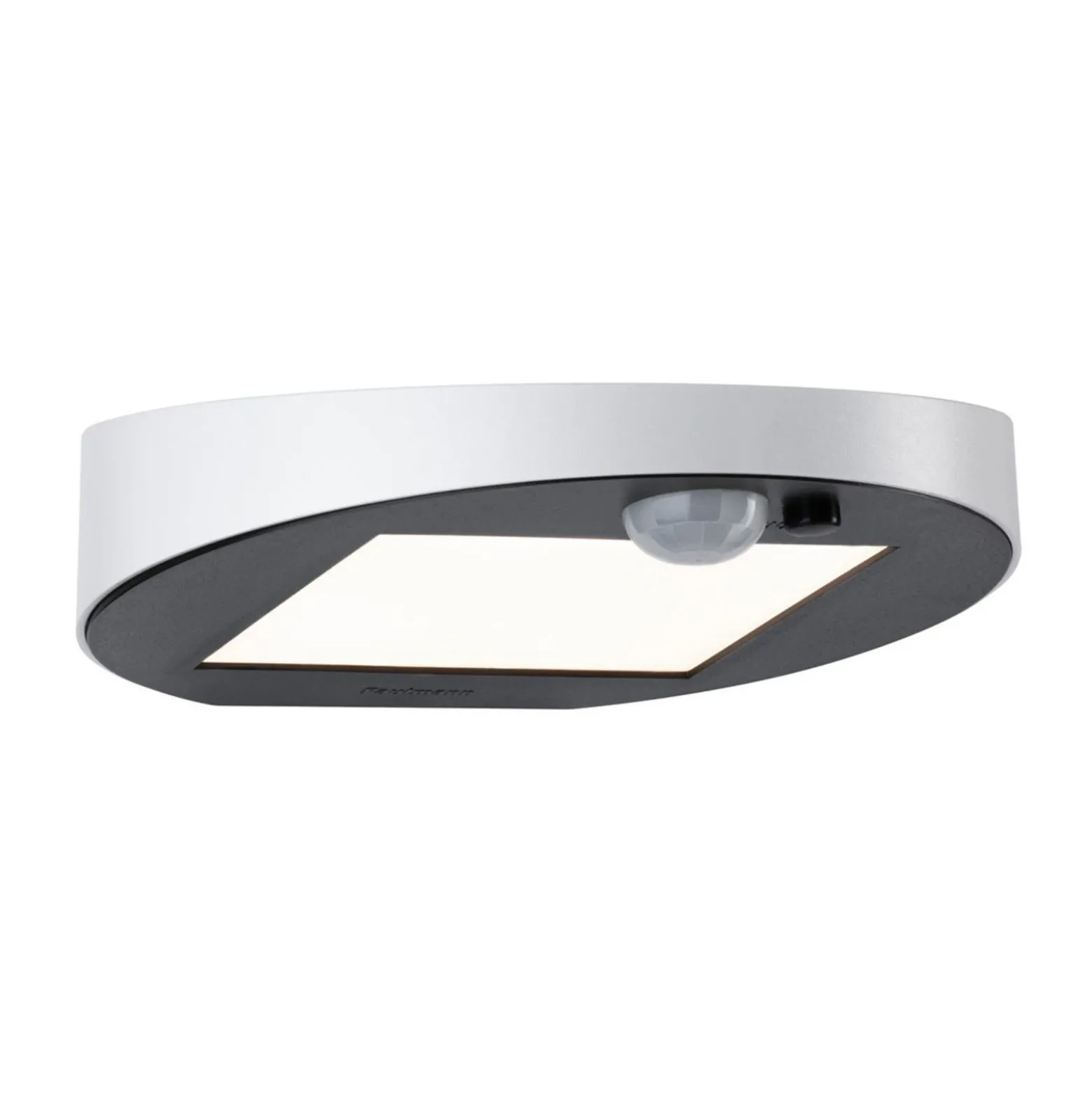 Paulmann aplique de exterior LED solar Ryse blanco