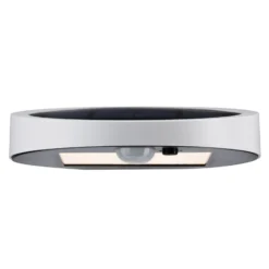 Paulmann aplique de exterior LED solar Ryse blanco