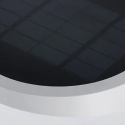Paulmann aplique de exterior LED solar Ryse blanco
