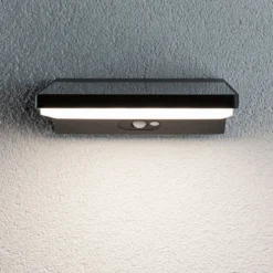 Paulmann Aplique de pared LED Ronas, sensor, profundidad 25