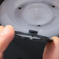 Paulmann aplique de pared LED con sensor Silma antracita 1 luz IP44