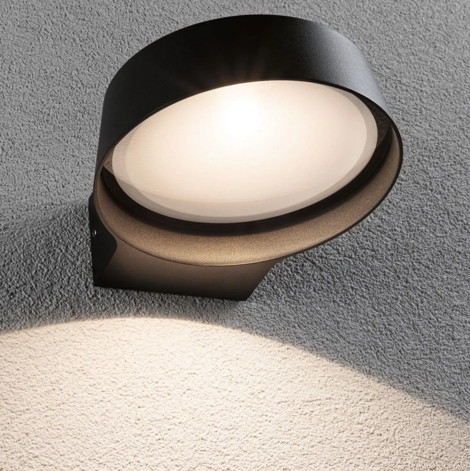 Paulmann Aplique LED para exterior Capea Grand antracita 16 cm IP44