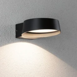 Paulmann Aplique LED para exterior Capea Grand antracita 16 cm IP44