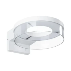 Paulmann aplique LED para exterior con sensor Capera blanco metal IP44