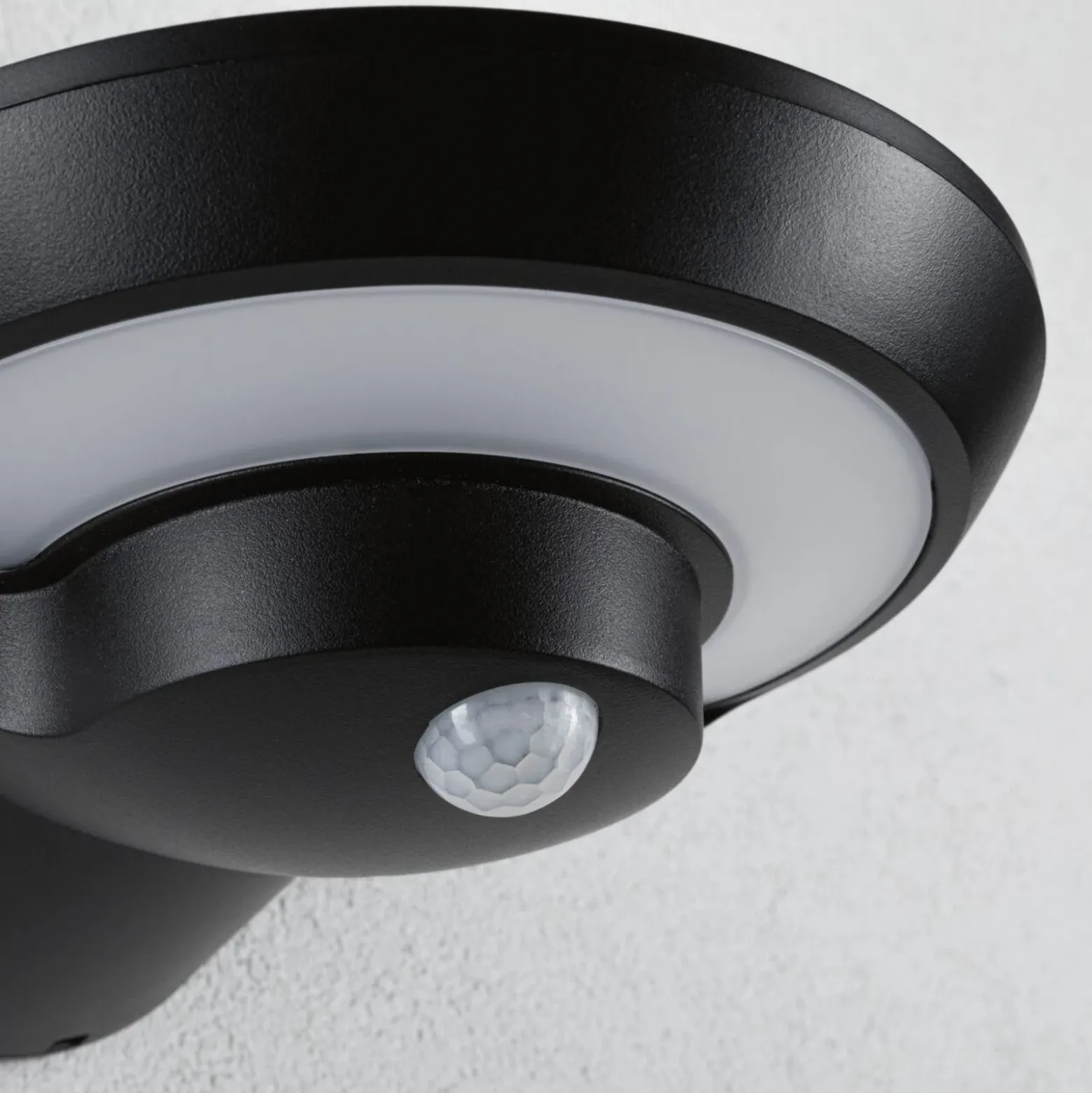 Paulmann aplique LED para exterior con panel solar Bordola, sensor, antracita