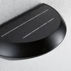 Paulmann aplique LED para exterior con sensor solar Sorova, antracita
