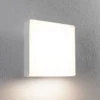 Paulmann aplique LED para exterior Azalena, sensor, blanco