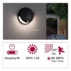 Paulmann aplique LED solar Helena con sensor