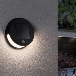 Paulmann aplique LED solar Helena con sensor