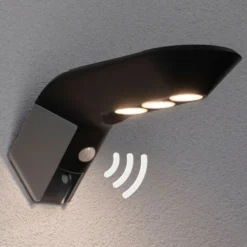 Paulmann aplique LED solar Soley antracita
