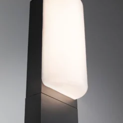 Paulmann Bolardo luminoso LED Bonnie, aluminio, antracita