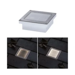 Paulmann Brick foco de suelo LED empotrado 10x10cm