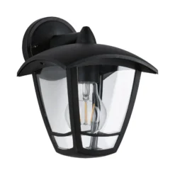 Paulmann Classic curved aplique exterior, abajo