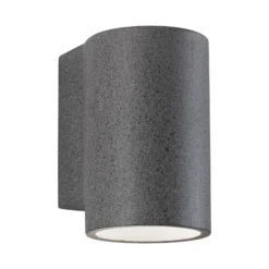 Paulmann Concrea aplique LED exterior, cilíndrico