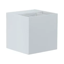 Paulmann Cybo Aplique LED para exteriores, 2.700 K, 8 x 8 cm, blanco